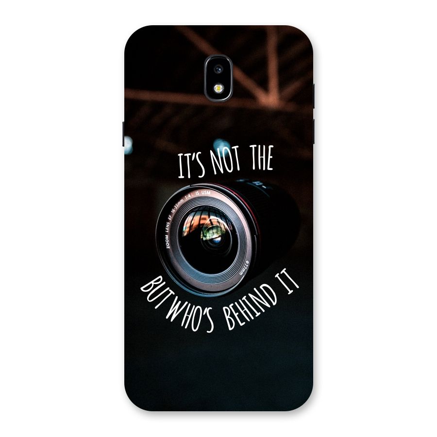 Camera Quote Back Case for Galaxy J7 Pro