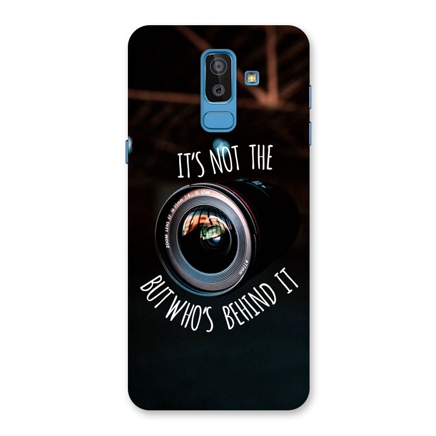 Camera Quote Back Case for Galaxy J8