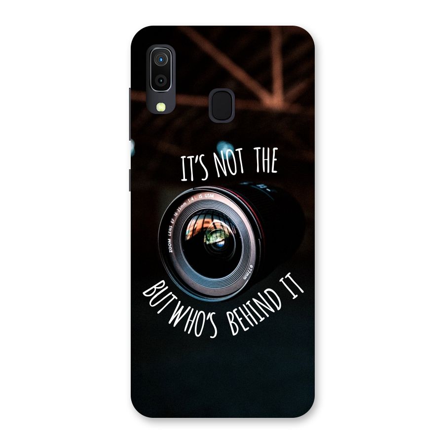 Camera Quote Back Case for Galaxy M10s