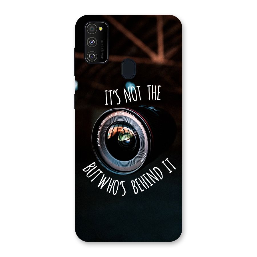 Camera Quote Back Case for Galaxy M30s