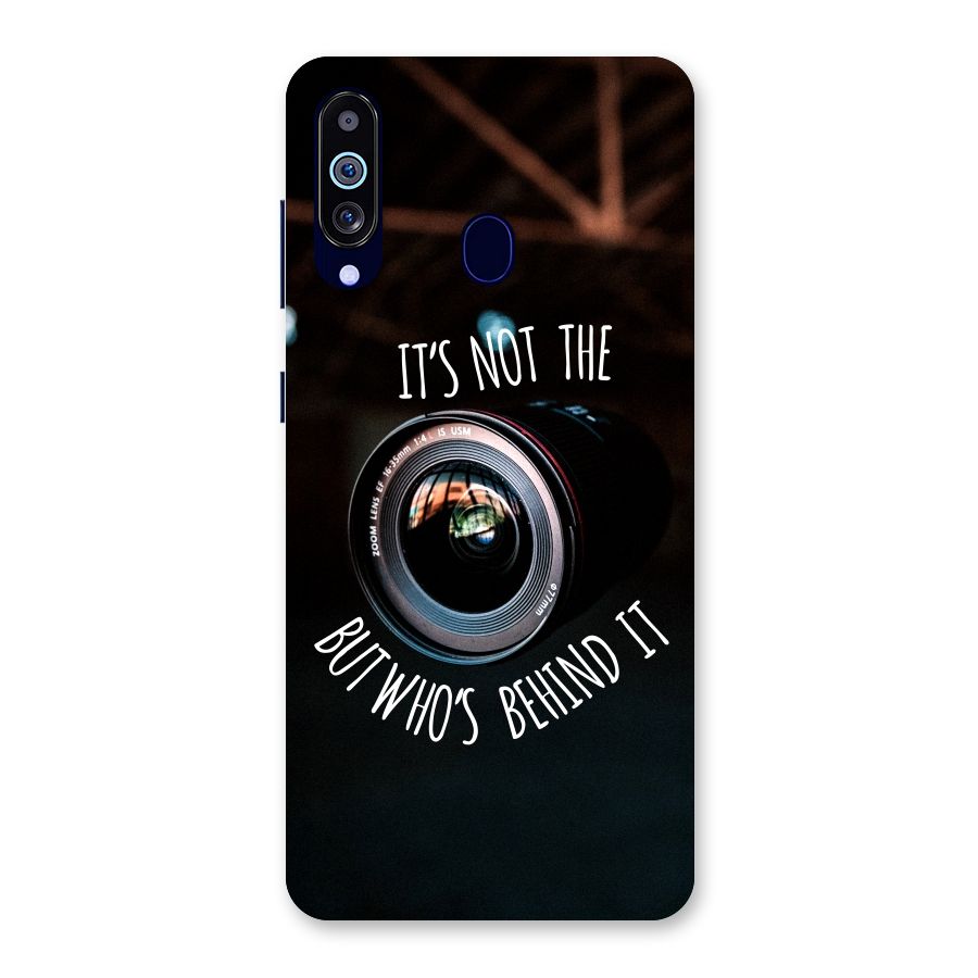 Camera Quote Back Case for Galaxy M40