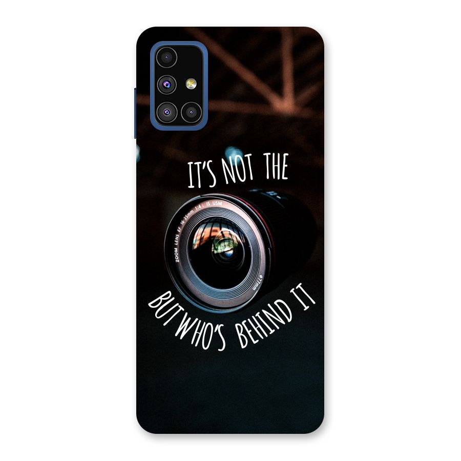 Camera Quote Back Case for Galaxy M51