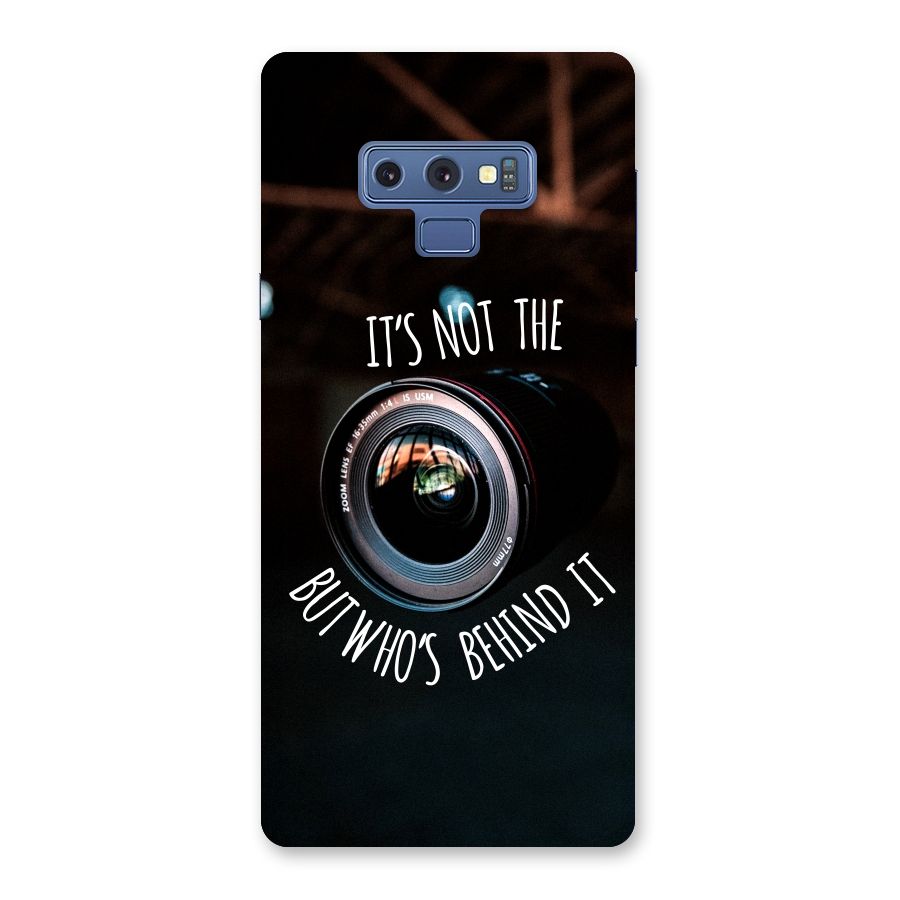 Camera Quote Back Case for Galaxy Note 9