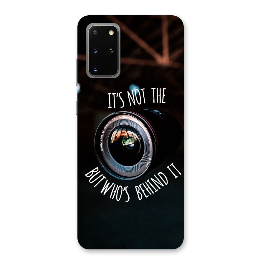 Camera Quote Back Case for Galaxy S20 Plus