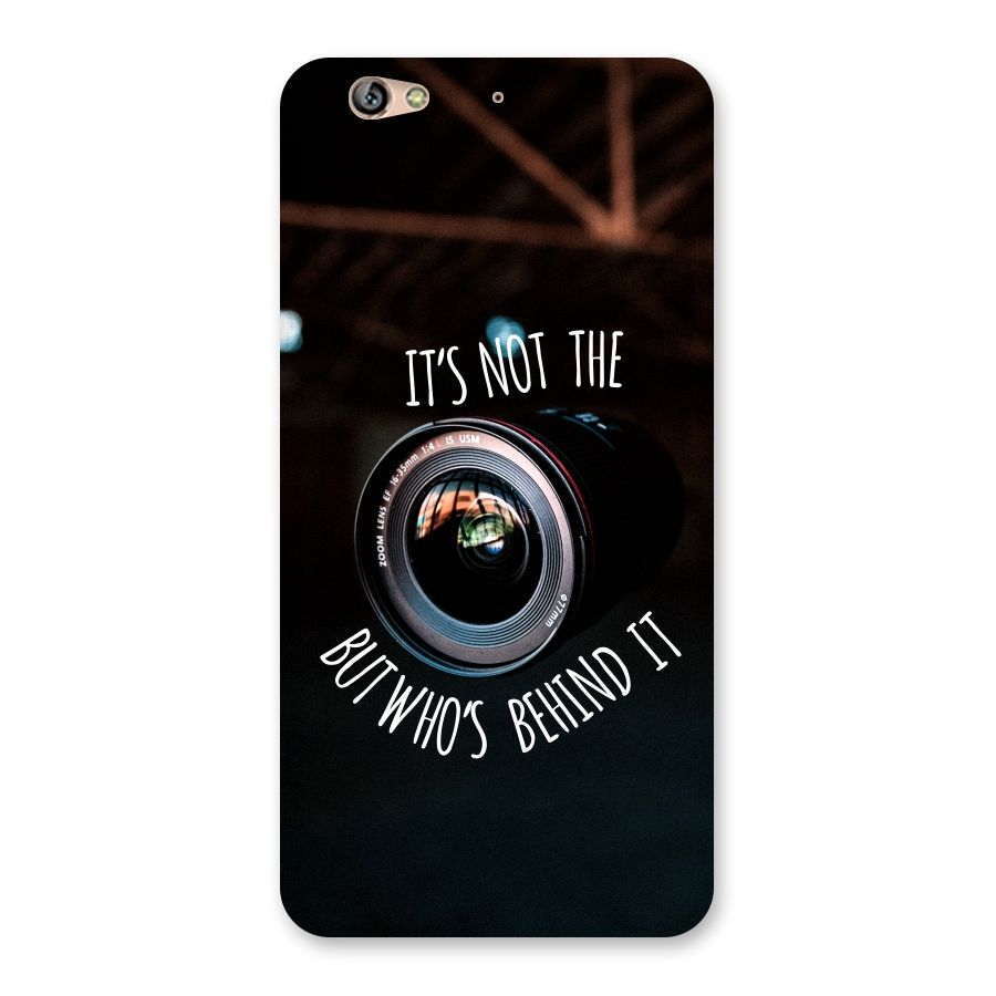 Camera Quote Back Case for Gionee S6