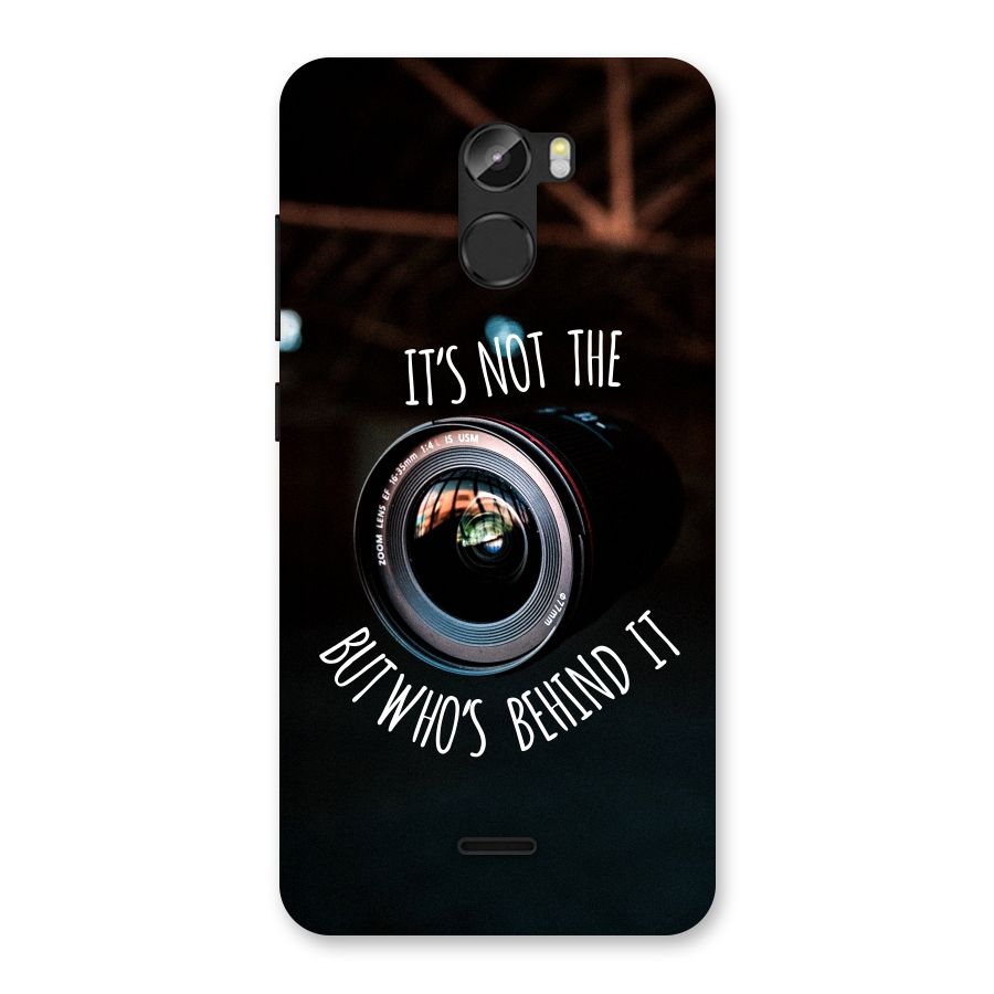 Camera Quote Back Case for Gionee X1