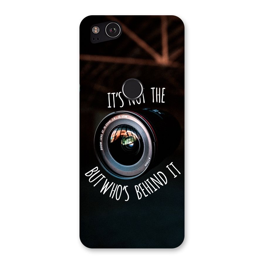 Camera Quote Back Case for Google Pixel 2