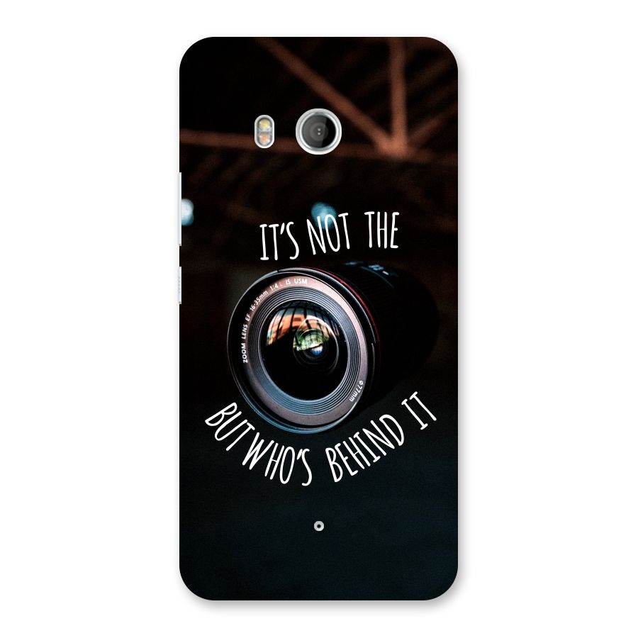 Camera Quote Back Case for HTC U11