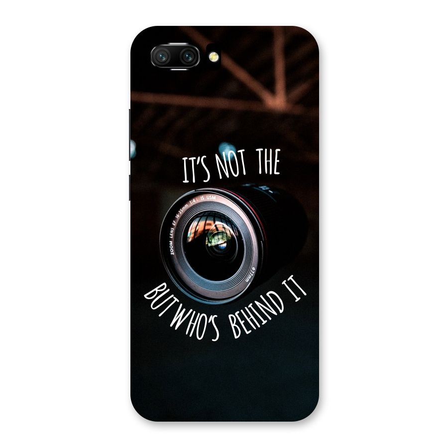 Camera Quote Back Case for Honor 10