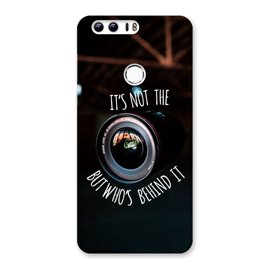 Camera Quote Back Case for Honor 8