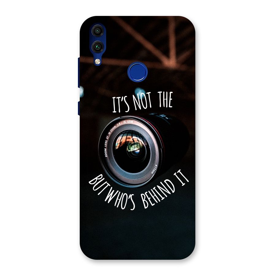 Camera Quote Back Case for Honor 8C