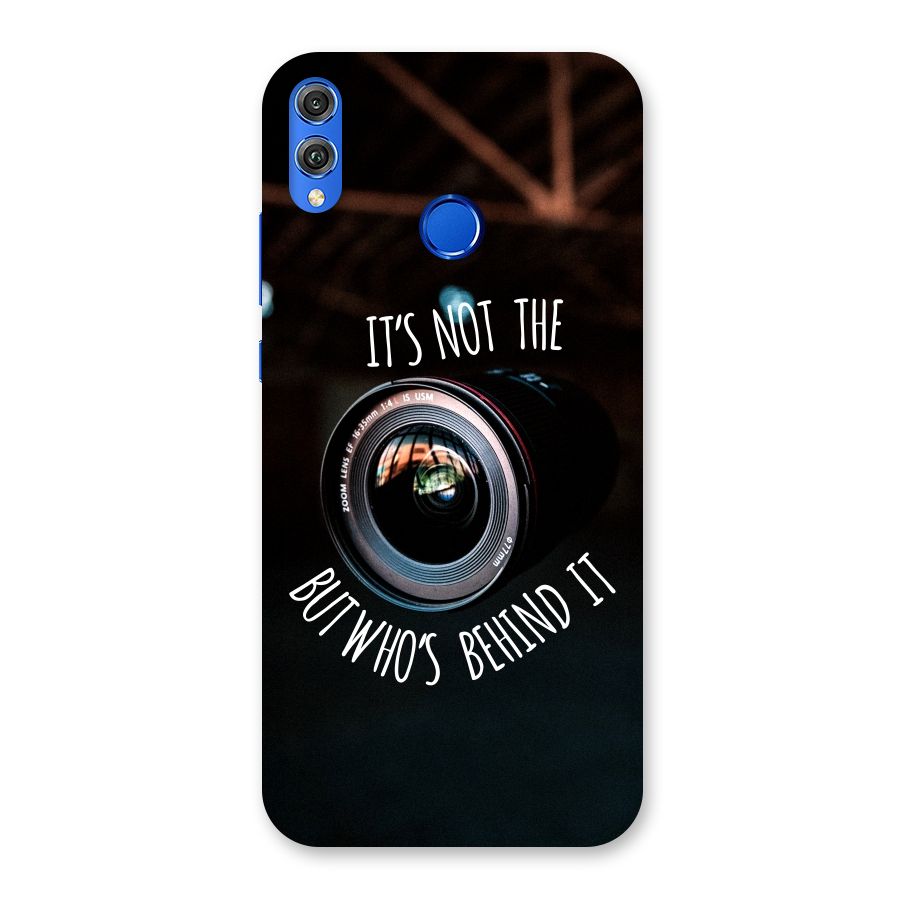 Camera Quote Back Case for Honor 8X