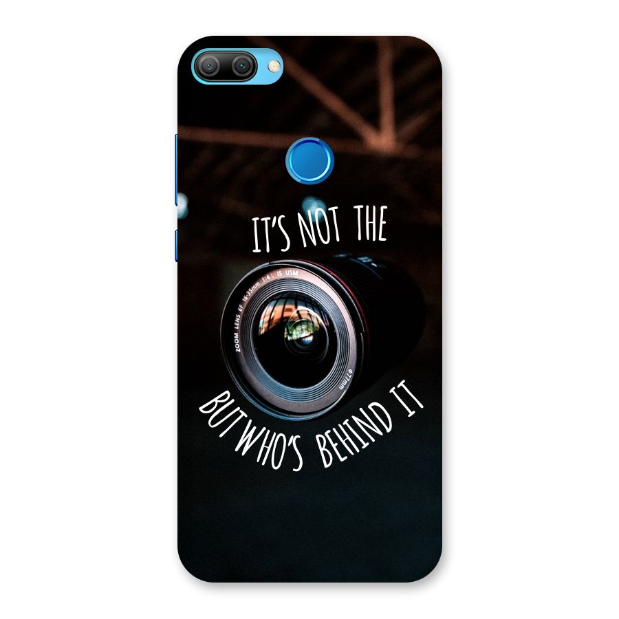 Camera Quote Back Case for Honor 9N