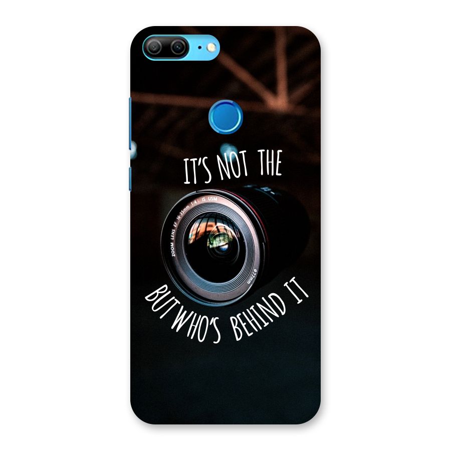 Camera Quote Back Case for Honor 9 Lite