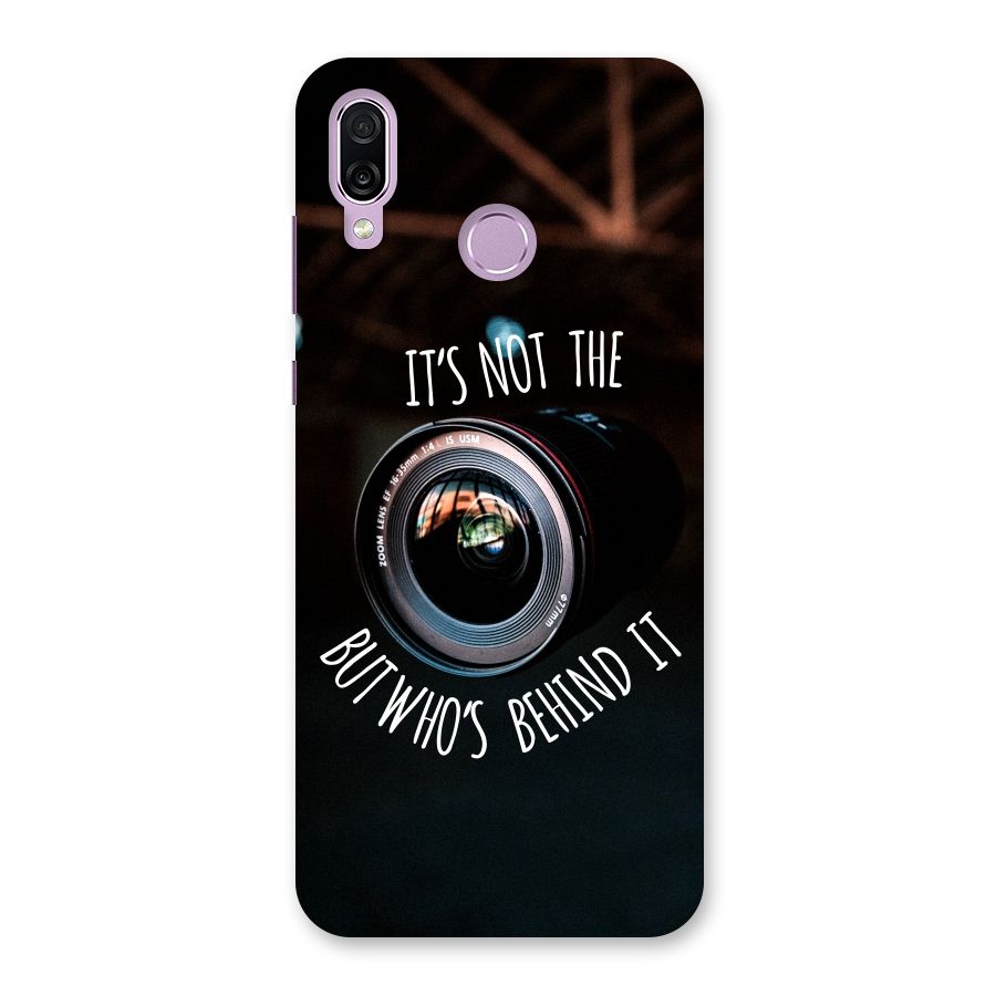 Camera Quote Back Case for Honor Play