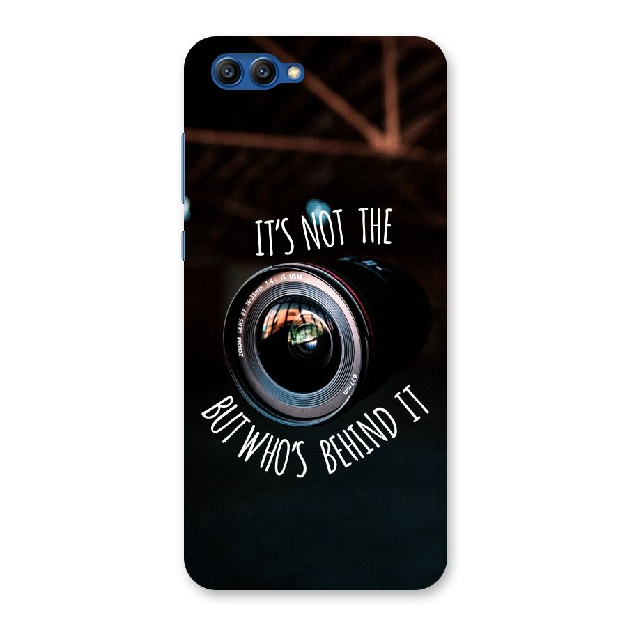 Camera Quote Back Case for Honor View 10