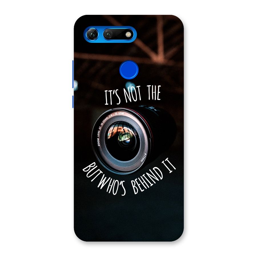 Camera Quote Back Case for Honor View 20