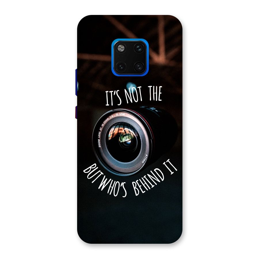 Camera Quote Back Case for Huawei Mate 20 Pro