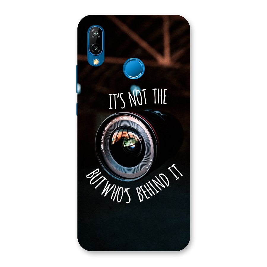 Camera Quote Back Case for Huawei P20 Lite