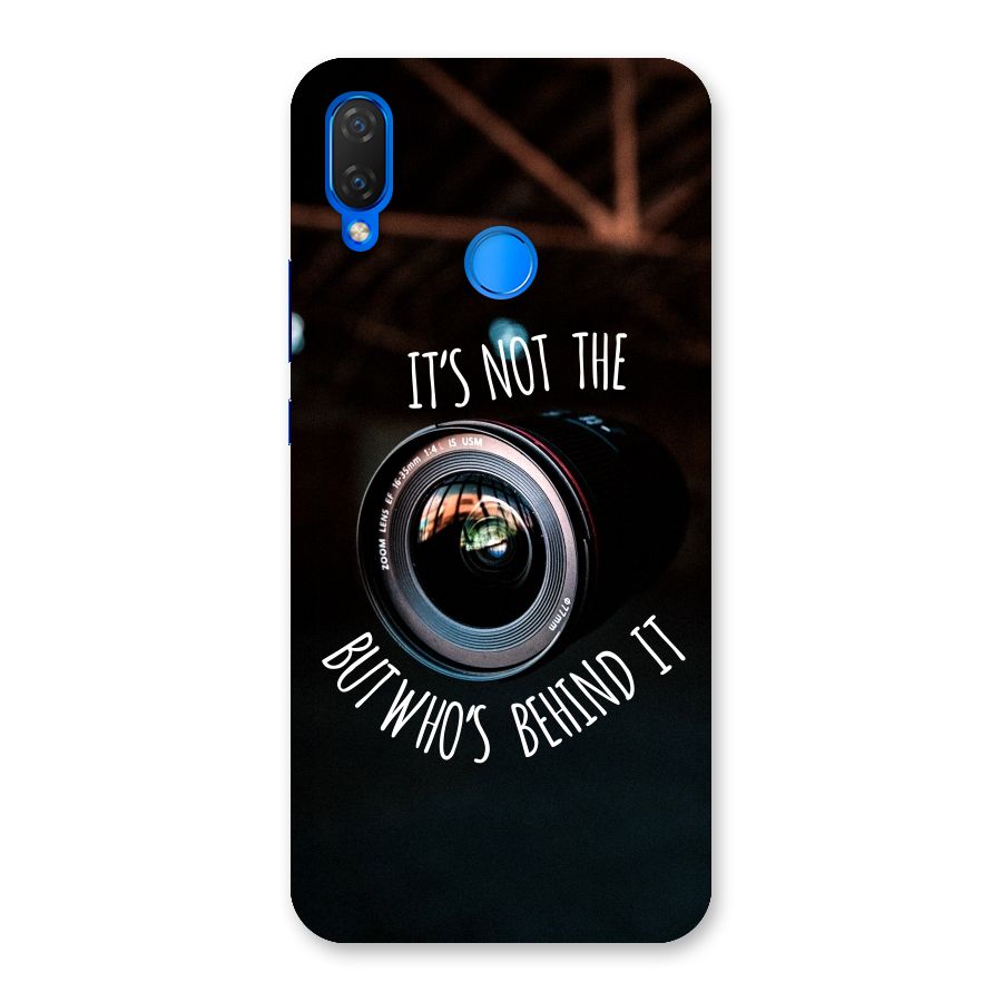 Camera Quote Back Case for Huawei P Smart+