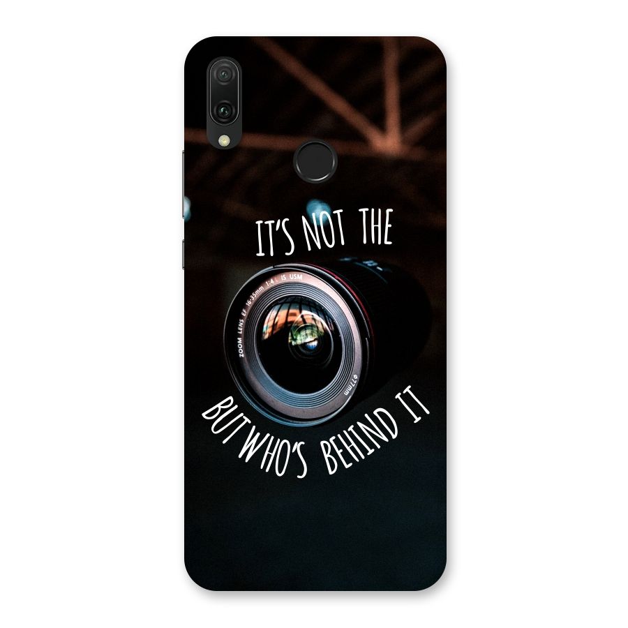 Camera Quote Back Case for Huawei Y9 (2019)