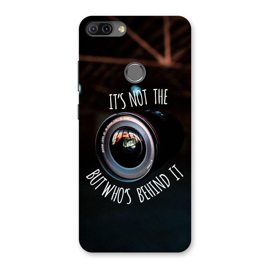 Camera Quote Back Case for Infinix Hot 6 Pro