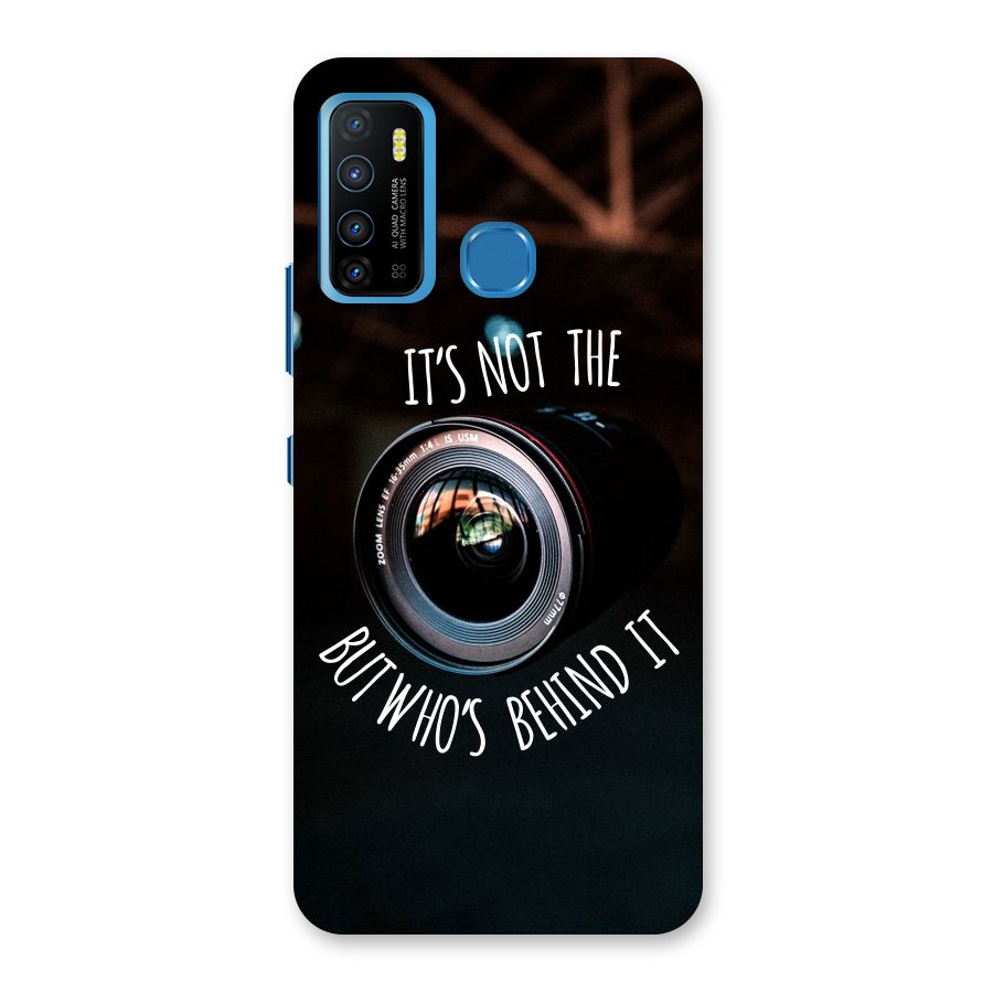 Camera Quote Back Case for Infinix Hot 9
