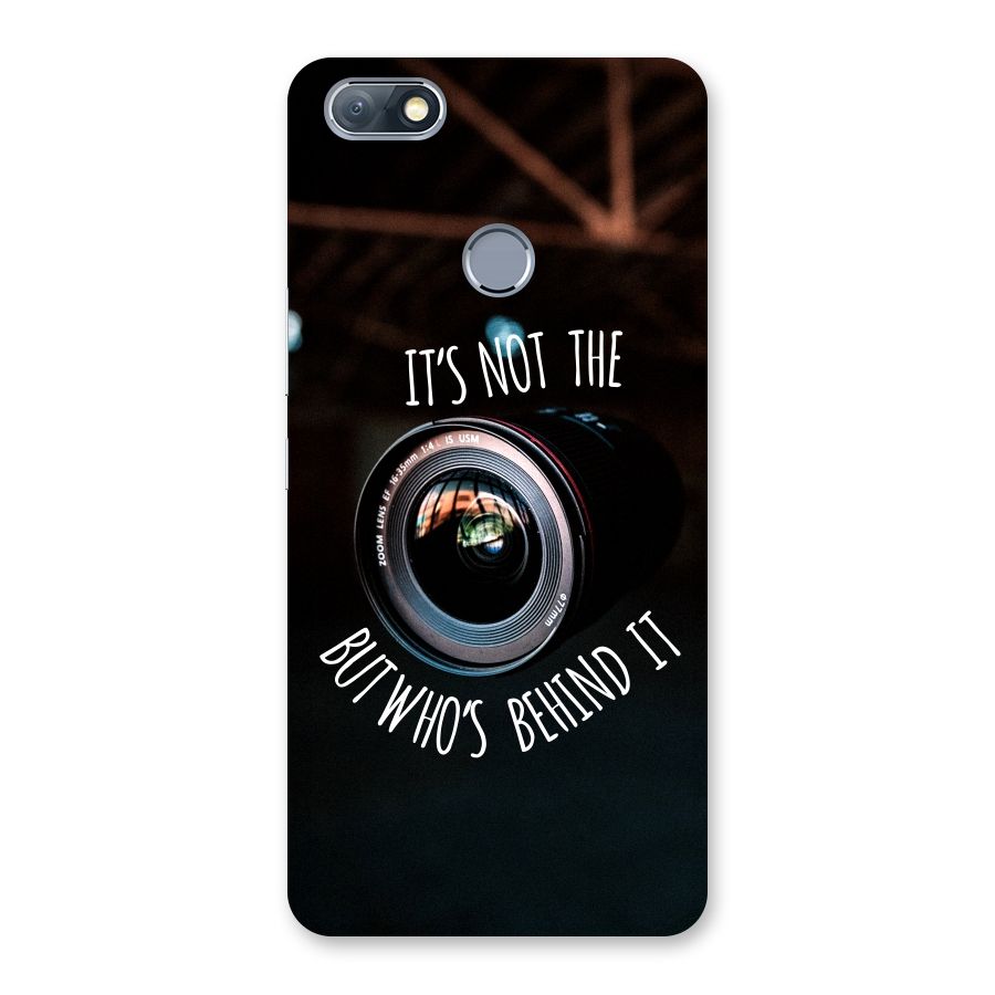 Camera Quote Back Case for Infinix Note 5