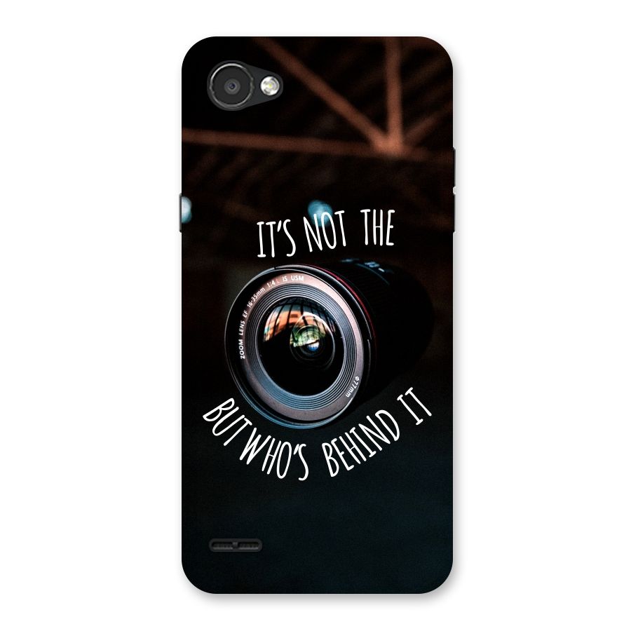 Camera Quote Back Case for LG Q6