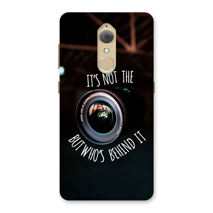 Camera Quote Back Case for Lenovo K8