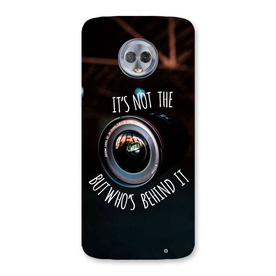 Camera Quote Back Case for Moto G6 Plus