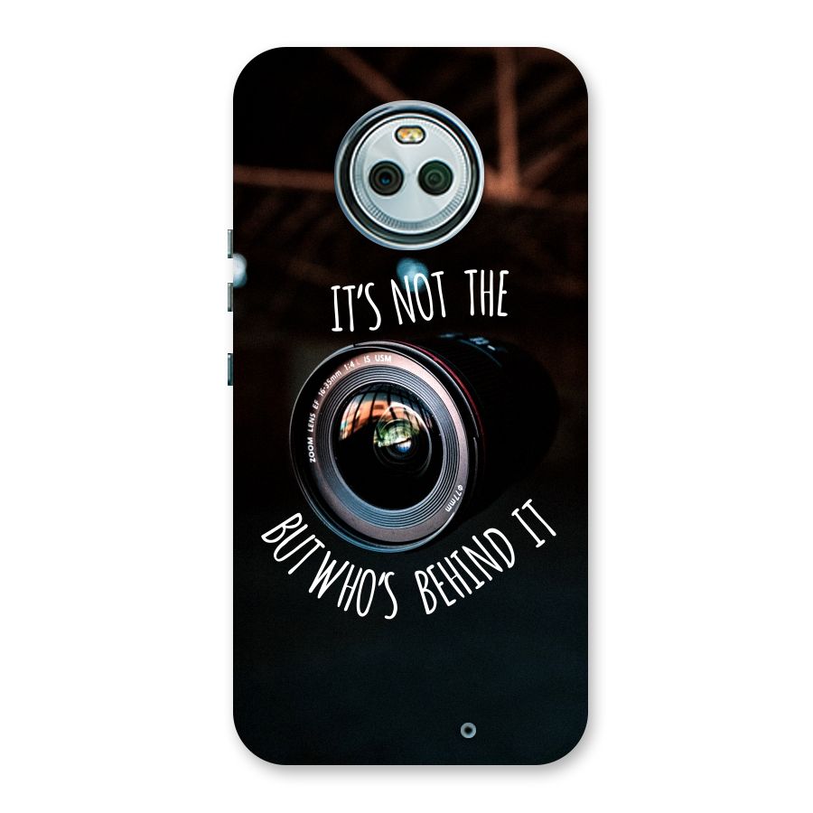 Camera Quote Back Case for Moto X4