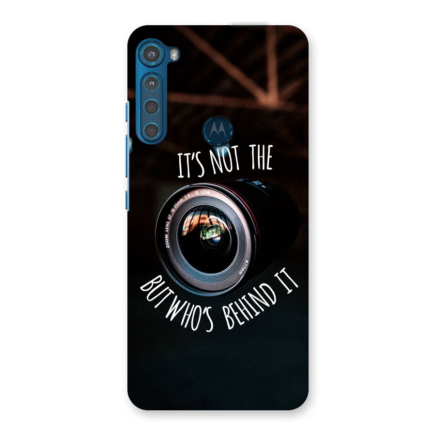 Camera Quote Back Case for Motorola One Fusion Plus