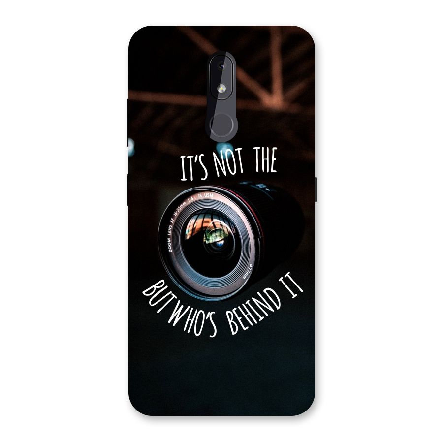 Camera Quote Back Case for Nokia 3.2
