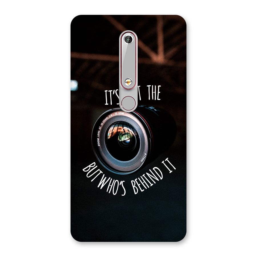 Camera Quote Back Case for Nokia 6.1