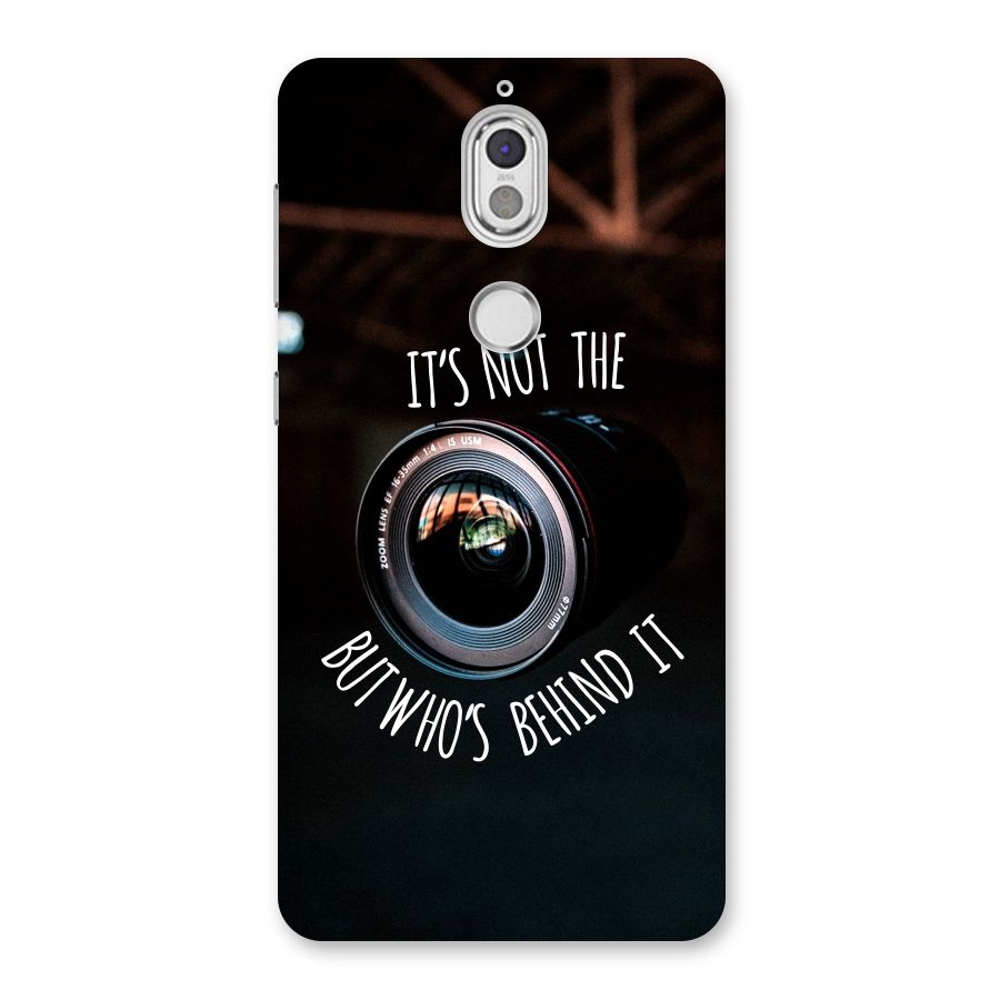 Camera Quote Back Case for Nokia 7