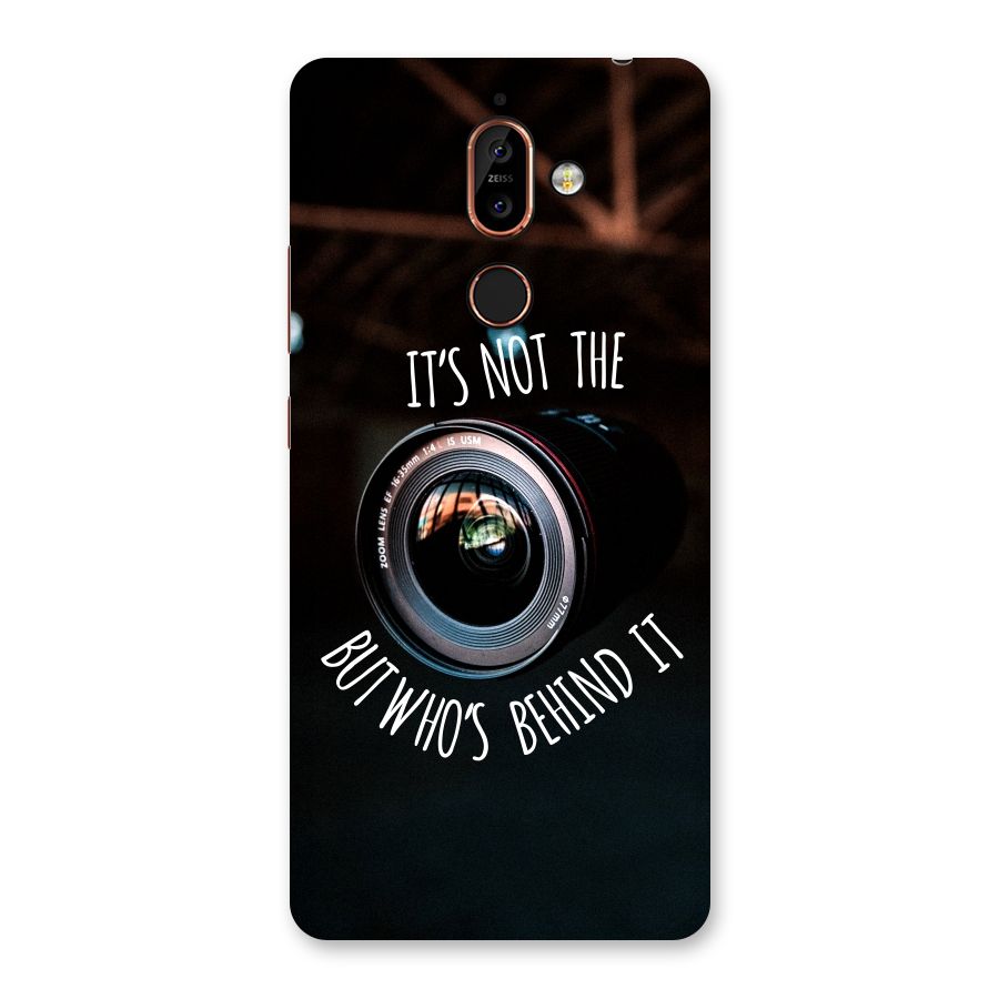 Camera Quote Back Case for Nokia 7 Plus