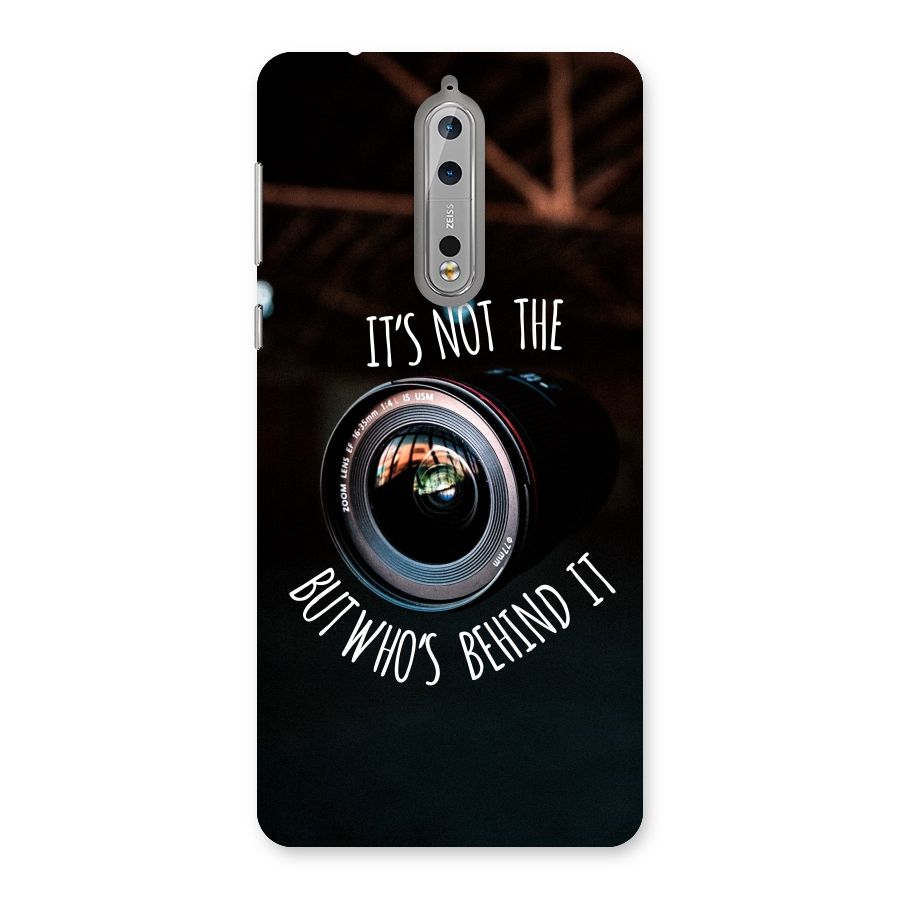 Camera Quote Back Case for Nokia 8