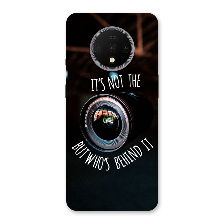 Camera Quote Back Case for OnePlus 7T