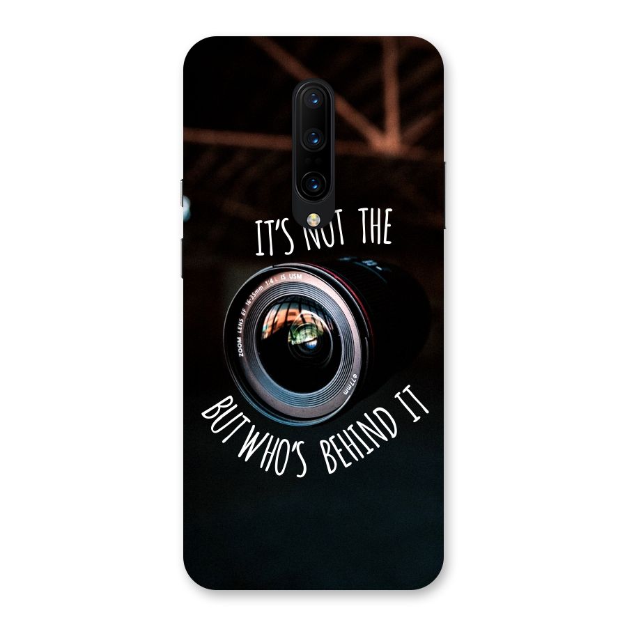Camera Quote Back Case for OnePlus 7 Pro