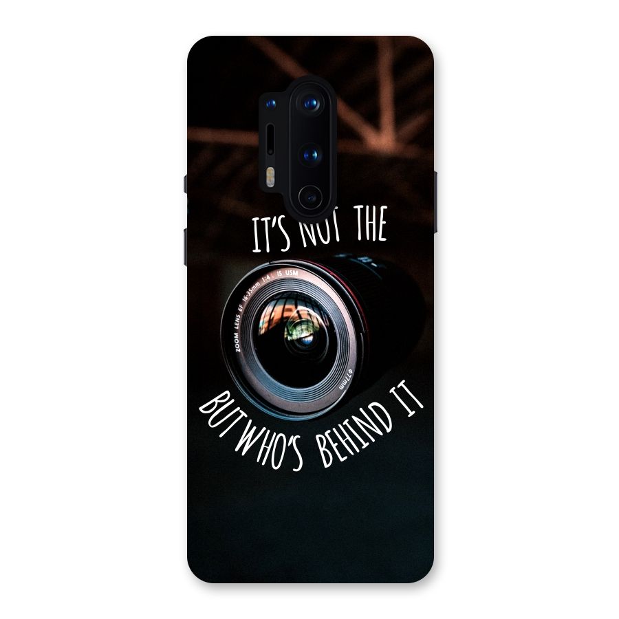 Camera Quote Back Case for OnePlus 8 Pro