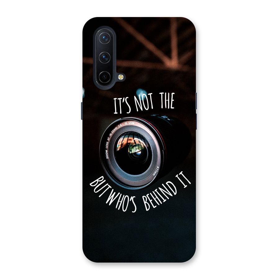 Camera Quote Back Case for OnePlus Nord CE 5G