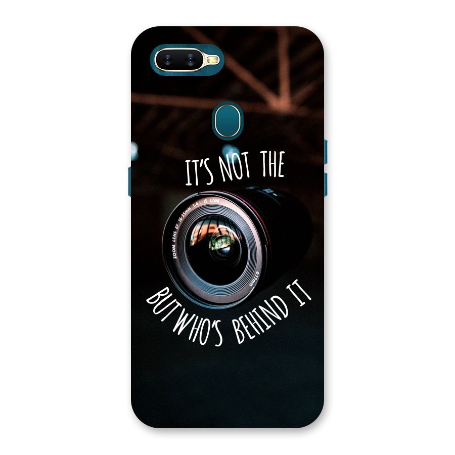 Camera Quote Back Case for Oppo A11k