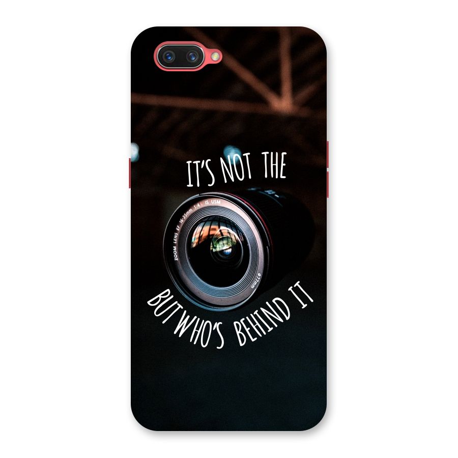 Camera Quote Back Case for Oppo A3s