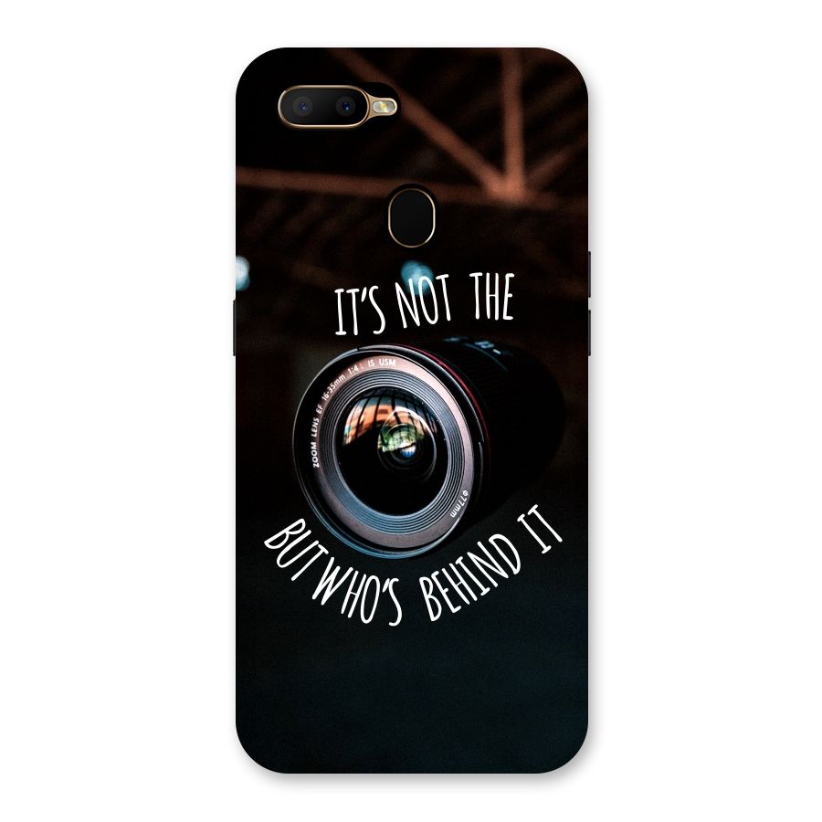Camera Quote Back Case for Oppo A5s