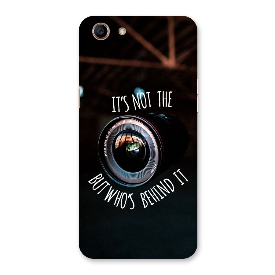 Camera Quote Back Case for Oppo A83 (2018)