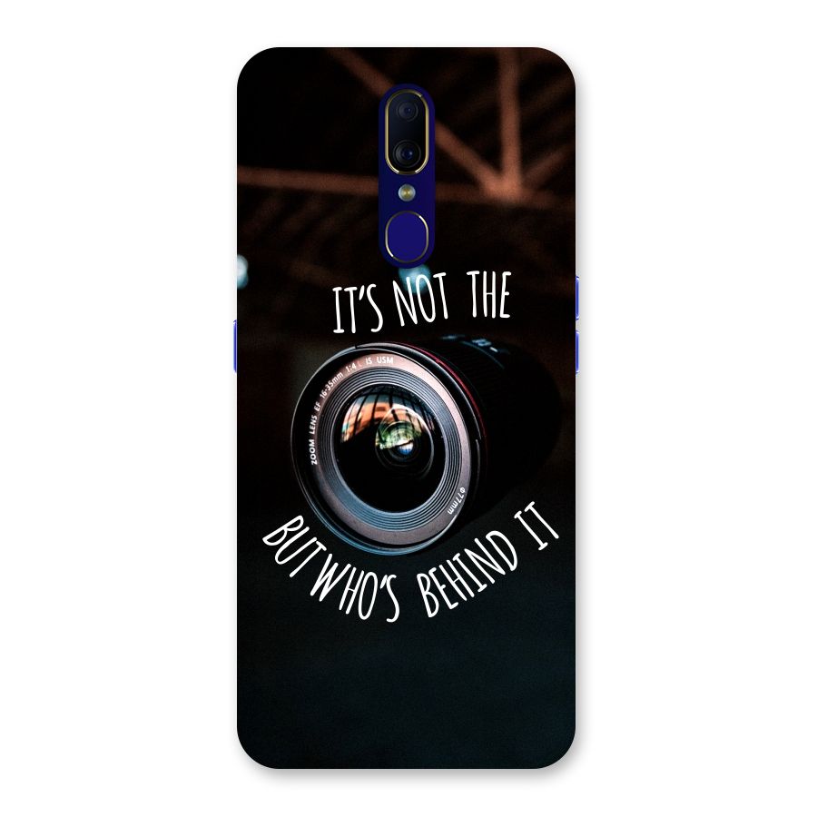 Camera Quote Back Case for Oppo A9