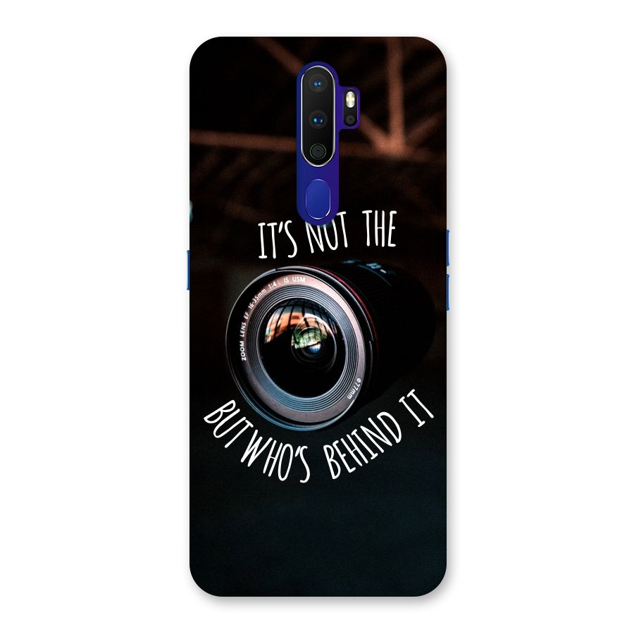 Camera Quote Back Case for Oppo A9 (2020)