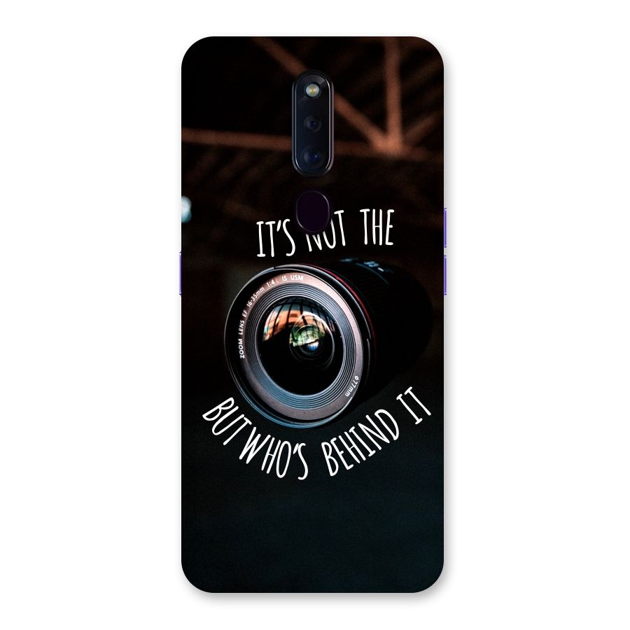 Camera Quote Back Case for Oppo F11 Pro