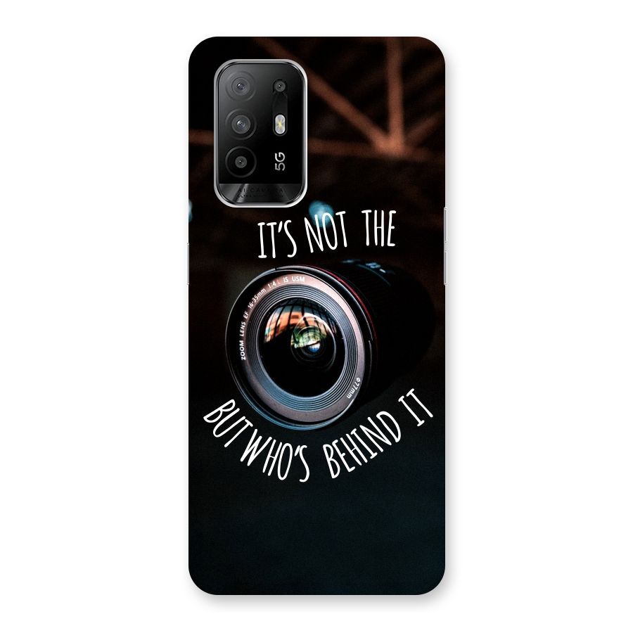 Camera Quote Back Case for Oppo F19 Pro Plus 5G